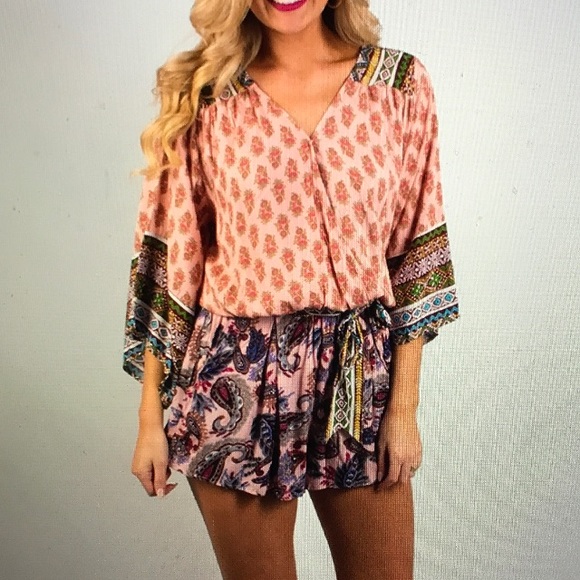 Umgee Other - Umgee Flowy Romper